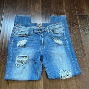 Denim Blvd skinny jeans • size 15